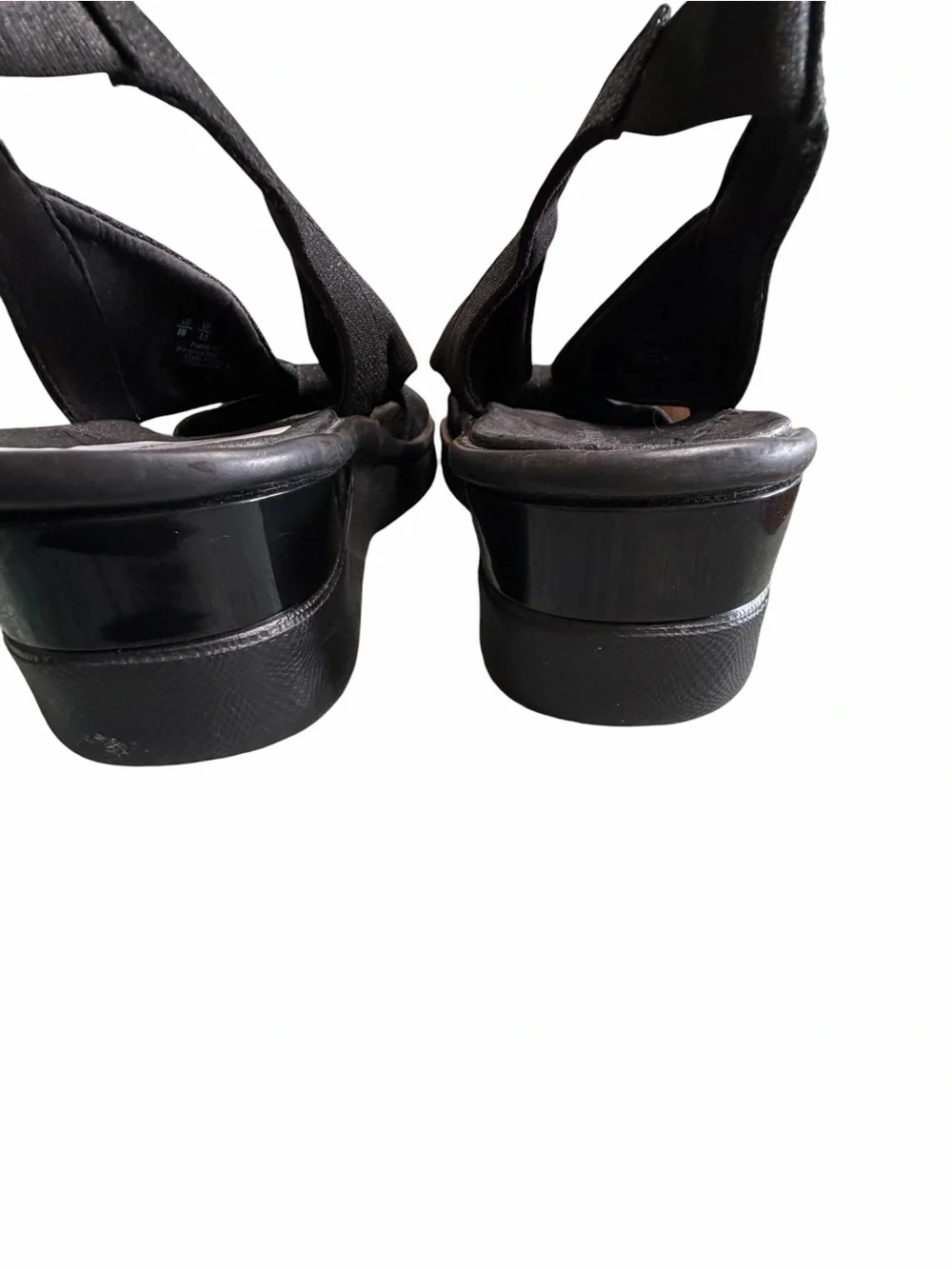 Life Stride Black Knot-Front Slingback Sandals - Women